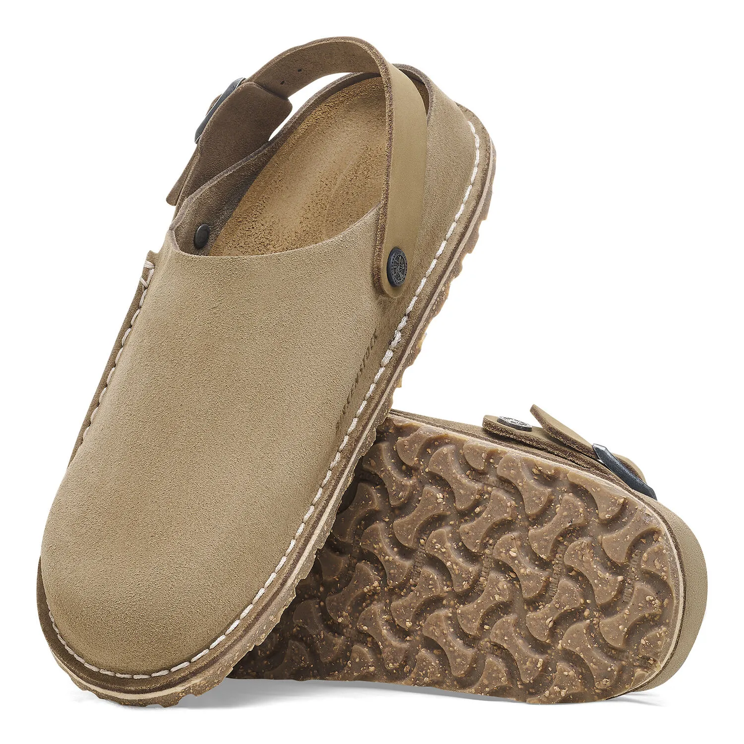 靴 BIRKENSTOCK Lutry Premium Suede 42 Lutry Premium Suede Suede Leather Black | BIRKENSTOCK