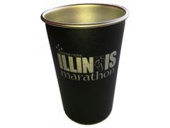 Illinois Marathon Steel Pint Cup